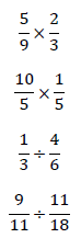 分数の掛け算と割り算の解き方