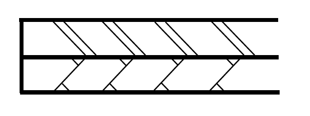 捨てコンクリートの図面表記