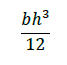(bh^3)/12