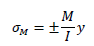 軸方向応力度と組合せ応力度の計算2