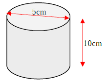 円柱 の 体積 の 求め 方