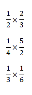 1/2×1/2の値は？計算と考え方、例題1
