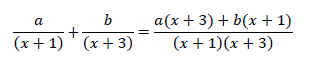 部分分数に分解する計算（やり方）3
