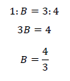 比例式の問題と解き方1