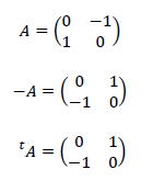 図　零行列の積、和の計算