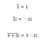 図　共役複素数と複素数3