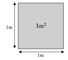 m2と面積の単位