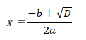 2次方程式の判別式2