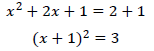二次方程式の平方根6