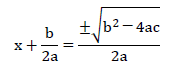 2次方程式の解の公式5