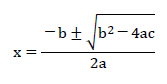 2次方程式の解の公式6
