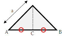 二等辺三角形の角度4