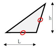 二等辺三角形の面積1