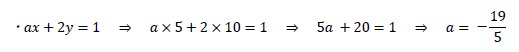 連立方程式と解の比の関係5