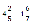 帯分数の引き算5