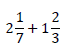 帯分数の足し算1