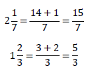 帯分数の足し算3