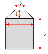 図　四角柱の体積