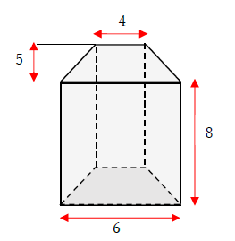四角柱の底面積