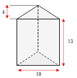 三角柱の底面積