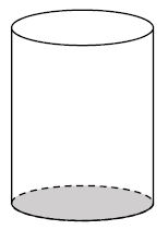 図　円柱の底面積