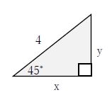 図　直角三角形の計算と三角比