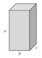 直方体の表面積の求め方