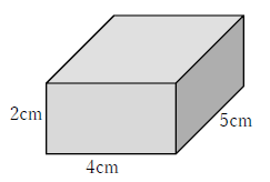 直方体の表面積と例題