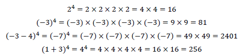 4乗の計算