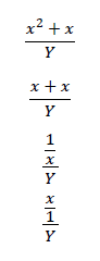 有理式の計算1