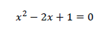 x+1/x=2の解き方は？解、計算の流れ2