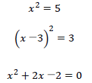 二次方程式の平方根3